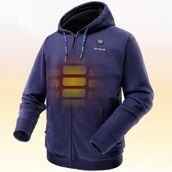 Heated Hoodie with Battery