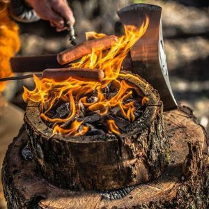 Wood Burning Grill