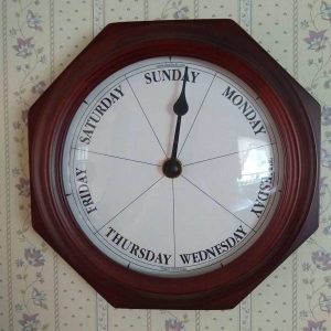 Day of The Week Clock