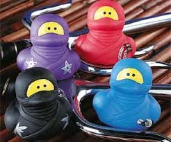 Ninja Rubber Duckies