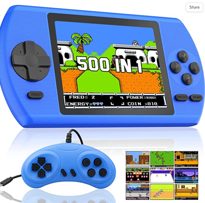 500 games handheld console cheap