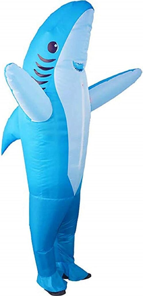 Inflatable Shark Costume for Adults