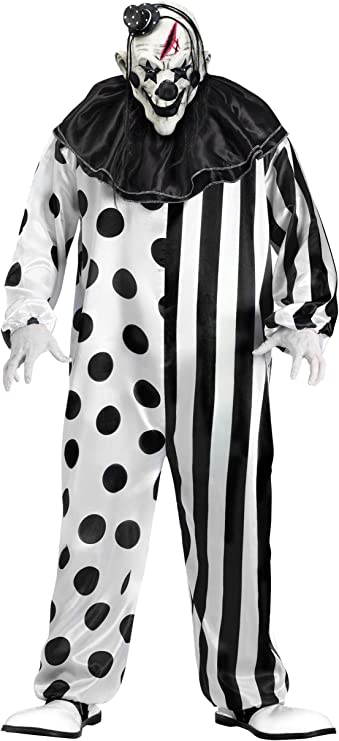 creepy clown costume for adults