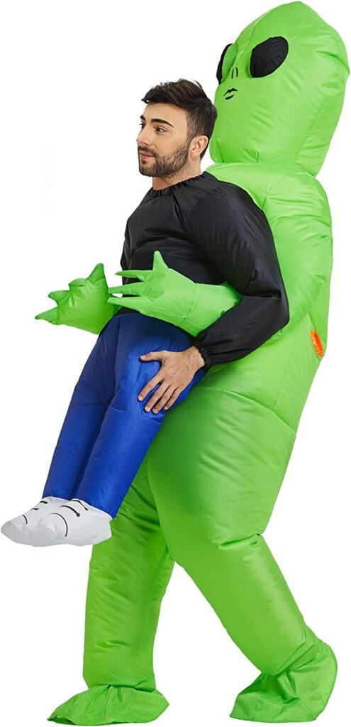 Inflatable Alien Abduction Costume for Adults