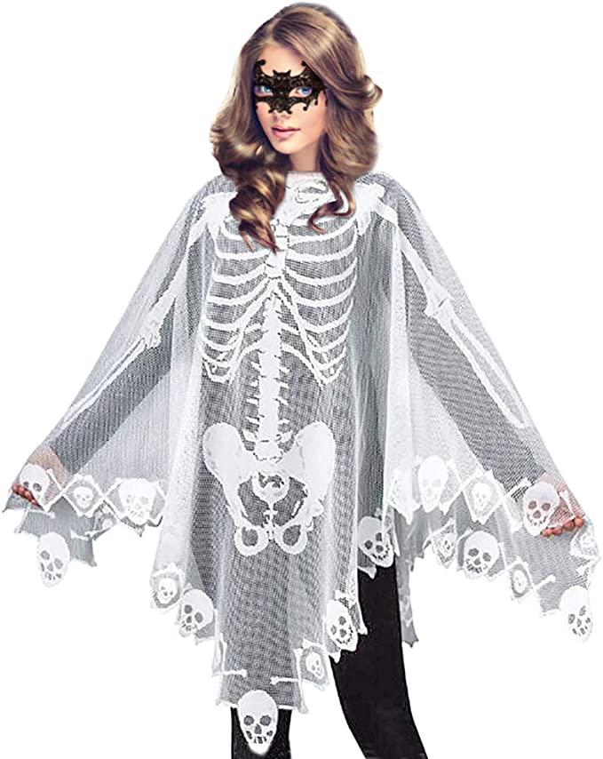 skeleton lace costume